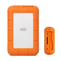 (SEAGATE LaCie 데이터복구 외장HDD 라씨 Rugged RAID Pro USB-C (USB3.1/SD카드리더기증정 4TB (4TB/실버/RAID Pro 실버/데이터복구/카드리더기증정/라씨/외장, 단일 모델명/품번