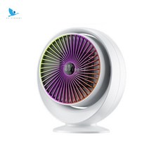 BX VIBRANT 팬히터 히터 선풍기 히터 난방 미니 따뜻한 가정용 제습 건조기 음소거 안전 및 에너지 절약, 핑크