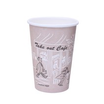 13온스컵 그레이 100개 385ml 테이크아웃컵