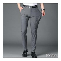 티피/Teepie 남성 비즈니스 정장 봄여름 남성 캐주얼 슬림 팬츠