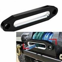 보트윈치 10 인치 블랙 크롬 빌렛 알루미늄 hawse 페어리드 합성 마운트 로프 15000lbs 보편적 인 차량용, 없음