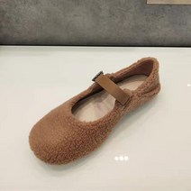 여성 모카신 끈 수제 유니크 편한 모리걸 안감 메리제인 구두 소녀 퀄팅