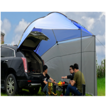 차박도킹텐트 차박텐트 리빙쉘 카텐트 트렁크 큐브 suv 싼타페 카니발 쏘렌토 투싼 타프쉘, 옵션6 : 사이드천막 + 화이트