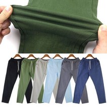 여자 데일리 이지웨어 밴딩 왕스판 9부 워싱 마바지