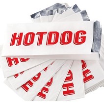 Avant Grub 890381 Greaseproof Warming Foil Hotdog Wrapper Bags 200pk. Classic HotDog in Aluminum Wra, 200