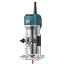 루터기 루타 루터 트리머전기 트리머 목공 800W 33000rpm 라우터 핸드 DIY 밀링 조각 커터 포함, 02 6 speed trimmer