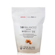 GNC 비 밸런스드 칼슘 카라멜맛, 60정, 1개, 60정