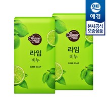 샤워메이트 비누 라임, 8개, 100g