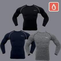 미르벨리 기모 언더레이어 머슬핏 컴프레션 기능티