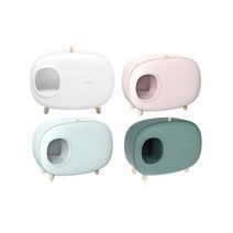 바보사랑룸펫] 메이크슈어 고양이 화장실 모음, 화이트