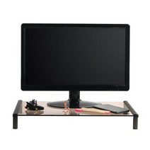 LC3040 창구 접수대 심플하게 상판유리 모니터 받침대