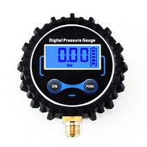 수압 실험기 누수 테스터 측량 200psi 공기 압력 게이지 다이얼 미터 구리 고무, 빛 없이, 1개