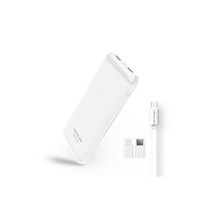 엠피나비 스마트 보조배터리 QTM-MP36 MP38 -10K 화이트 템플러/가벼운보조배터리/가벼운보조베터리/고속보조밧데리, 스마트 보조배터리 QTM-MP36 MP38 -10K 화
