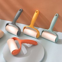 틈새 청소 솔 거실 옷 반려동물 털 손잡이 먼지제거 롤러 브러시 옷솔 원룸청소기, 옐로우