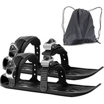 겨울 스노우 스포츠 스키 부츠 스케이트 야외 스노우보드 조절 가능한 내마모성 바인딩 스키보드 유니버, 01 01