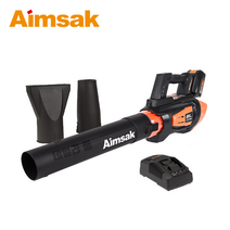 아임삭 36V 충전 대포송풍기 5.0 1팩 세트 무선 낙엽청소기 제설기 블로워, 1개