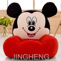 【TangZhen】곰돌이 소파 어린이 의자 게으름뱅이 만화 동물 의자 소녀 공주 독서 코너 귀엽다 다다미, 팬더