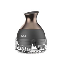 [breo] 전동 헤드 브러쉬 IPX7 방수 두피 케어 전신 사용 가능 스탠드 첨부 USB 충전 - scalp 2 - (블랙 브론즈)