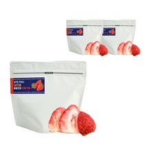 에잇풀 비타 생과일 동결건조 과일칩 딸기 15g, 3개