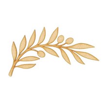 목재구입 나무합판 나무재단올리브 트리 분기 MDF 공예 모양 나무 빈 장식 꾸밈 가족, 08 60pcs_02 7-8 센치메터