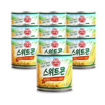 오뚜기 스위트콘 옥수수캔 콘샐러드 340G 1개 콘샌드위치 옥수수캔요리, 10개