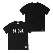 STIGMA 스티그마 22 STGM STANDARD FIT T-SHIRTS BLACK