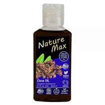 Nature Max 클로브 카네이션 클로브 오일 에센셜 오일 유기농 천연 희석되지 않은 순수 모발 및 스킨 케어 콜드 프레스 프리미엄 품질 (1팩 = 2.7온스 / 80ml) 제네
