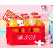 델몬트 한정판 오렌지주스 헬로키티 미니병 칠성사이다 벤자민무어 미니어처 유리병 6개입 x 250ml, 칠성사이다 벤자민무어 250ML X 12개입