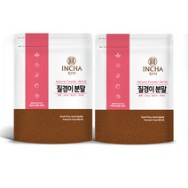 인차 질경이 분말, 200g, 2개