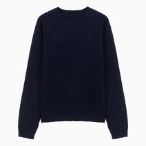 (당일) 22FW 메종 마르지엘라 백스티치 네이비 여성 니트 S51HL0005 S18197 511