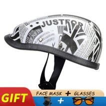 빈티지 레트로하프헬멧 초퍼헬멧, XL, A14