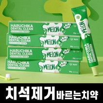 펫생각 하루치카 덴탈클린 바르는 입냄새 강아지 치약 메론향 60g, 1개