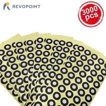 3D 모델링 스캐너 5000 pcs revopoint 5.0mm 기준점 3d 스캐닝용 3d 용 난반사 마커, 없음