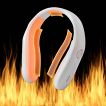 3면발열 충전식 무선 넥밴드 목난로