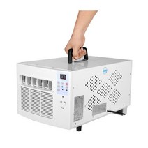 모바일 소형 에어컨 냉장고 미니 모기장 데스크탑 애완 동물 냉각, 02 220V with handle_01 CN