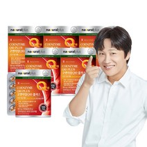 내츄럴플러스 코엔자임Q10 플러스 (2개월분) / 비타민6종 항산화 높은혈압감소, 6개, 60정, 60정
