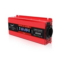 한국형 콘센트 순수정현파 차량용 인버터 12V & 24V 지속출력 1500W 최대출력 2600W