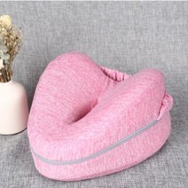 엣지릴렉스 옆잠 다리사이 쿠션 베개, 핑크