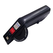수동라벨기 또각이 바코드 라벨링 상표 부착기 휴대, E-5500A 빨간색은 6mm 및9mm테이프
