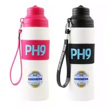 2+1 이벤트) PH9 알칼리이온수기 600ml 알칼리환원수 스포츠물병 텀블러, 600, 핑크