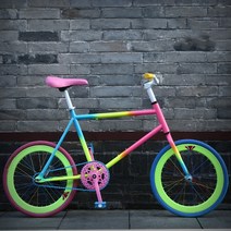 고정 기어 20 인치 휠 자전거 후방 라이딩 학생 미니 BMX 고 탄소강 프레임 싱글, [01] 20inch(150-180cm), 17 17_01 20inch(150-180cm)