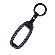 카포카 현대 코나 코나EV 하이브리드 17년식~ HH2타입 메탈 강화 스마트키케이스 키홀더, 카본블랙