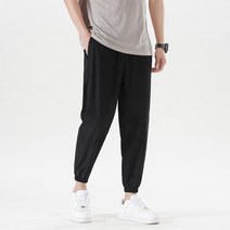 SMOPIG 남자 얇은 조거팬츠