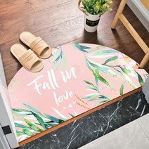 카디샤 침실 주방 매트 반달 욕실 발매트 주방발매트, 40*80cm, PF-봄기운이 완연하다
