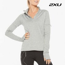 2XU 글로벌 여성 퍼수트 기모 하프집업 긴팔티_X0LL23152MLG