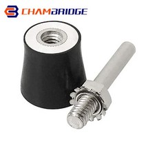 실습 공구 부품 1 2 3 인치 샌딩 디스크 홀더 롤 잠금 패드 퀵 체인지 다이 그라인더 파워 드릴 용 1/4 quotShank 크가있는 백업, 1inch