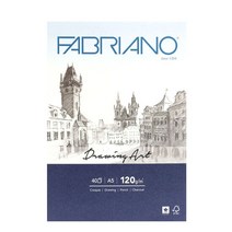 [파브리아노] 드로잉아트 제본 120g (A5 A4 A3), [6446140]A5 / AT01, 크기:[6446140]A5 / AT01