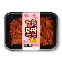 전자레인지용 간편요리 7분뚝딱 제육볶음 3팩 세트 밀키트 간식 술안주 밥반찬 간편조리, 250g 3팩 세트, 3개