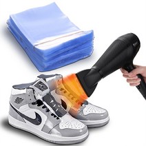 열수축필름 PVC비닐 포장 압축랩 드라이기 랩핑 신발보관, S -10x15cm (100매)