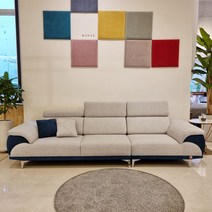 라파스가구 라폼 4인 이지클린 쇼파 소파 국내제작 사이즈 맞춤가능 방문설치 생활방수 발수 3100, +100mm (3100+100=3200), 3. Softe_그레이/다크그린